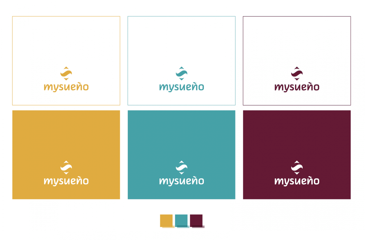 Sports branding process step 4 - Font selection & brand colors.