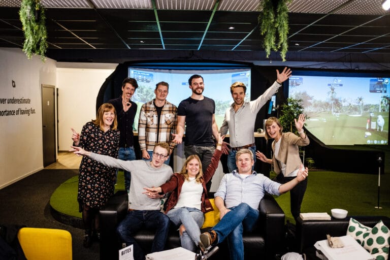 MySueno team of marketing experts at Beats of Golf Antwerp